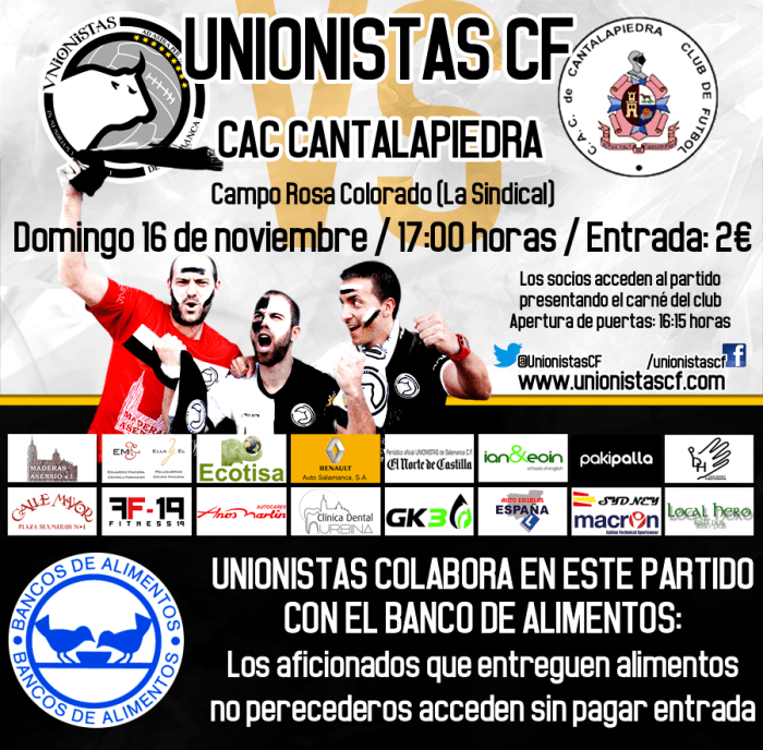 Unionistas cartel