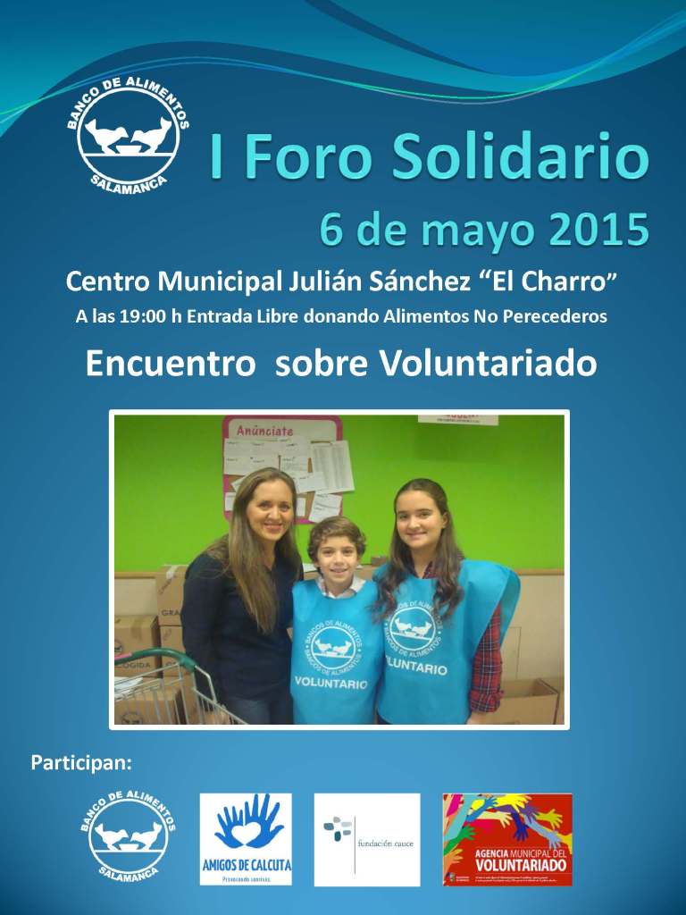Cartel I Foro Solidario