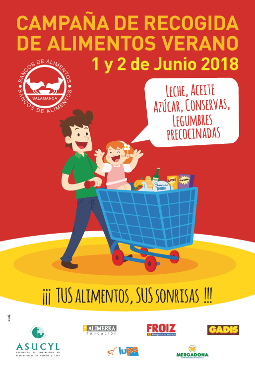 BANCO ALIM. Recogida Junio 2018 Salamanca